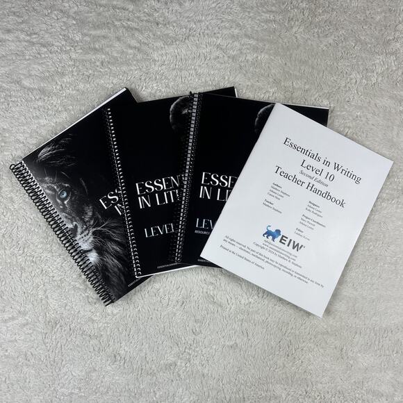 Essentials In Writing & Literature Books Level 10 Student, Resource, Teacher EIW - Picture 2 of 11